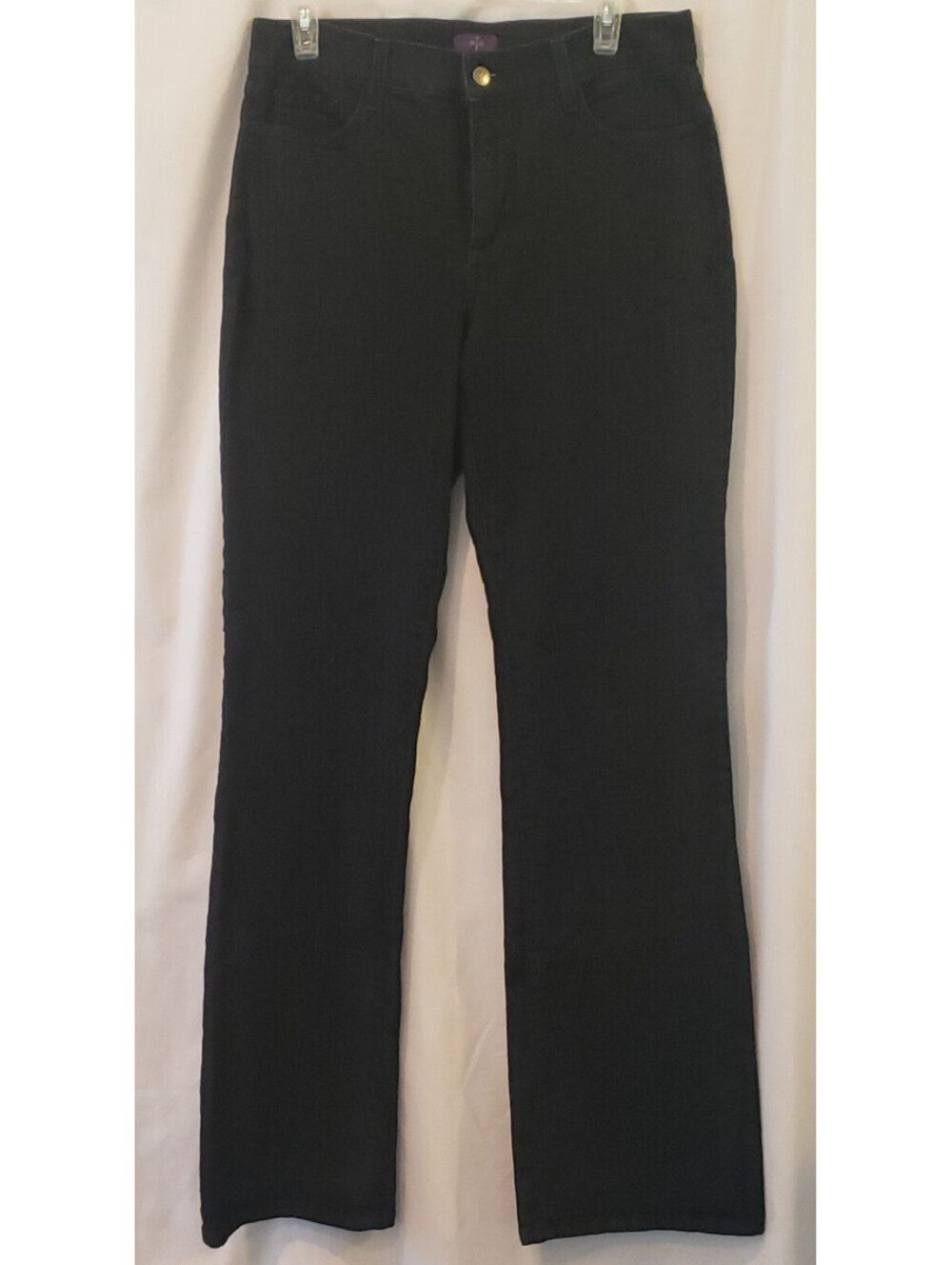 NYDJ Womens 10 Bootcut Jeans Lift Tuck Stretch Made USA 34 Inseam